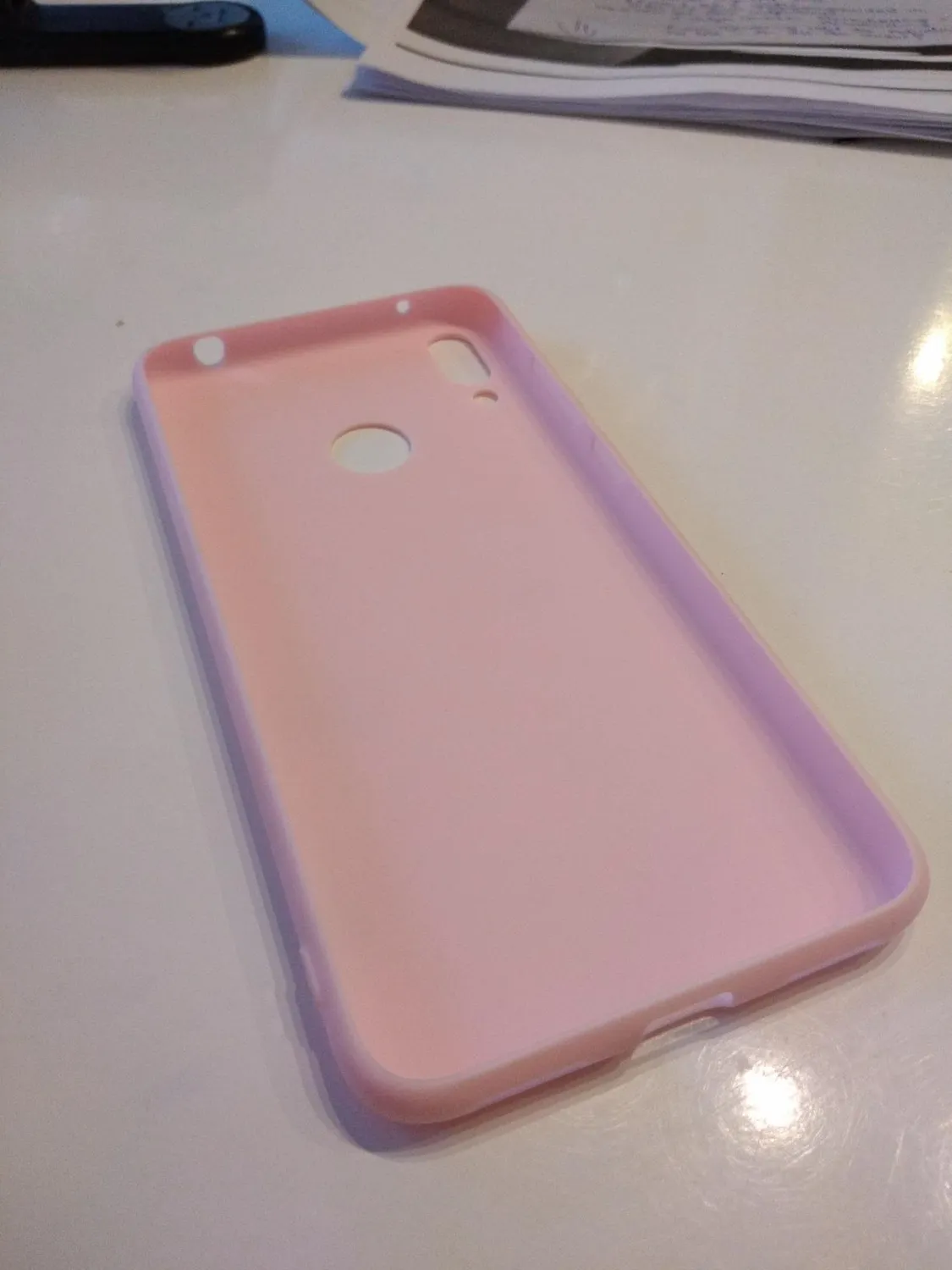 EAZY CASE Huawei Y7 Prime 2019 Silikonhülle Transparent 0,8mm