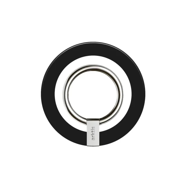 arktis MagSafe Ringhalter Black N52-Magnet