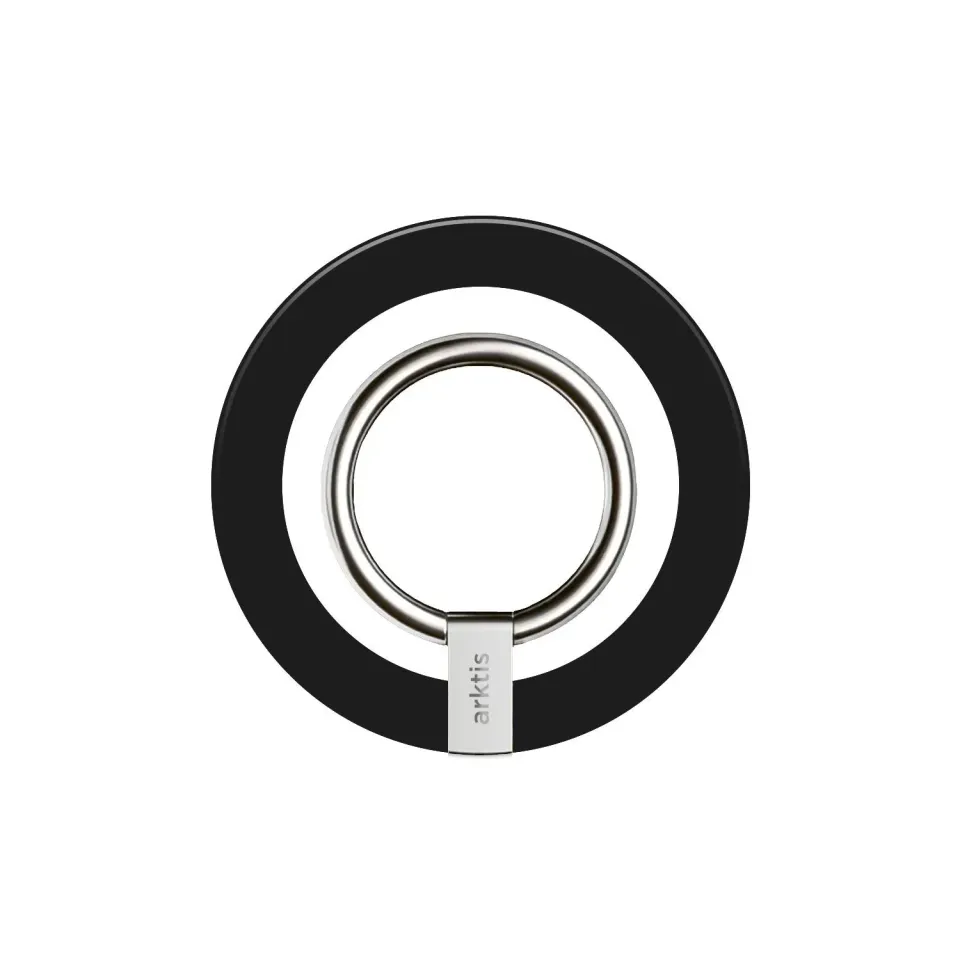 arktis MagSafe Ringhalter Black N52-Magnet