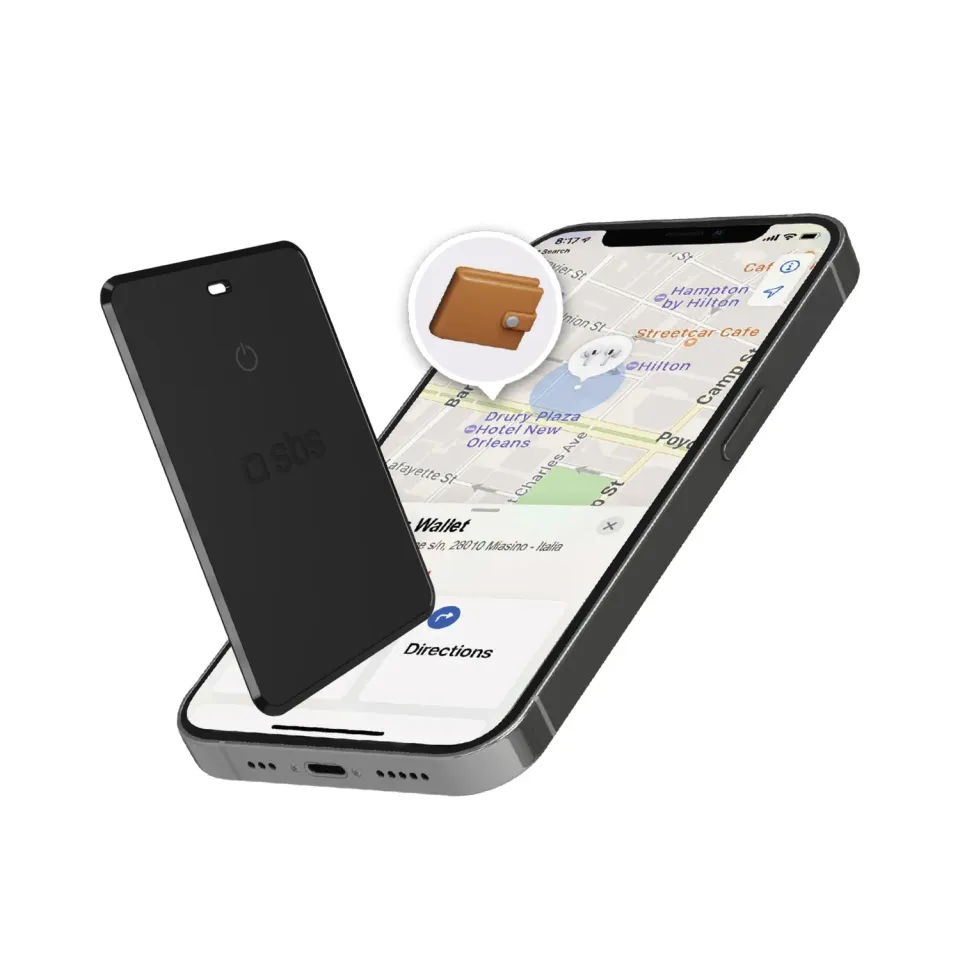 SBS Track My Card Tracker ultra slim Find My