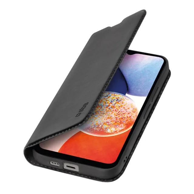 SBS Wallet Lite Samsung Galaxy A34 Bookcover Schwarz 2 Fächer