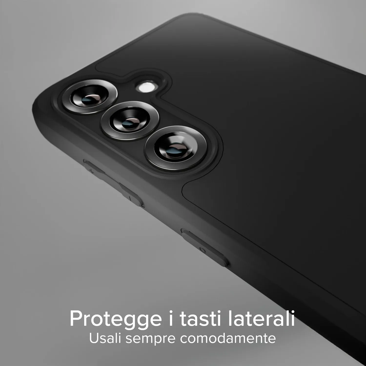 SBS D3O Handyhülle Samsung Galaxy S25 schwarz stosssicher