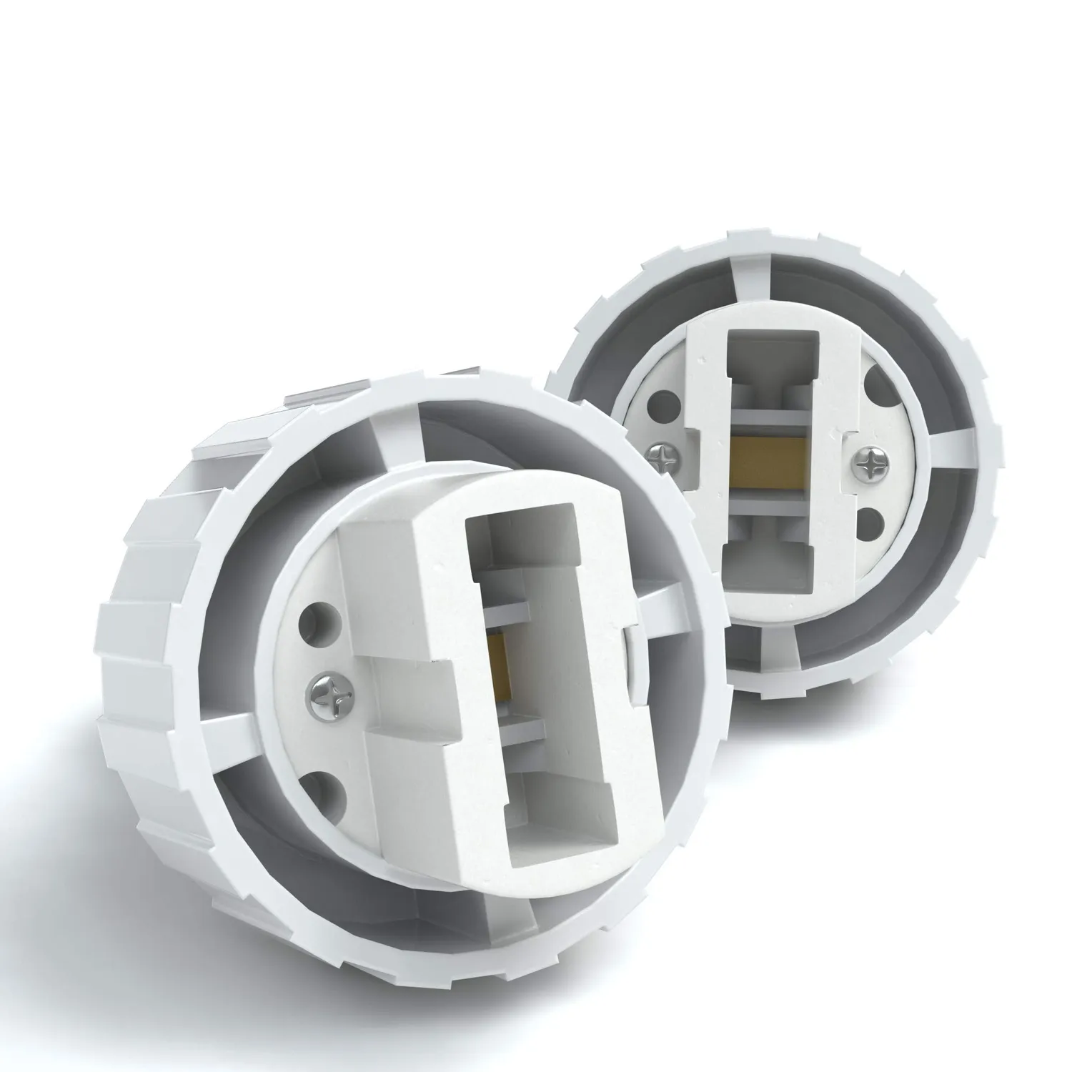 EAZY CASE E14 auf G9 Lampensockel-Adapter Weiß 12er Pack