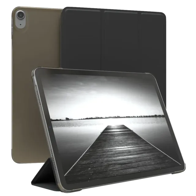 EAZY CASE iPad Air 11 M3 2025 Hülle Schwarz mit Ständer