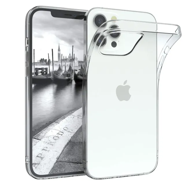 EAZY CASE iPhone 12 Pro Max Hülle Transparent dünn