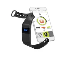SBS Fitnessuhr Smartwatch mit Herzfrequenz Schrittzähler