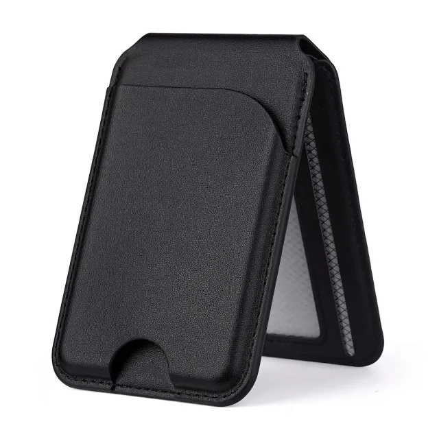arktis MagSafe Wallet Kartenhalter 6 Karten Leder