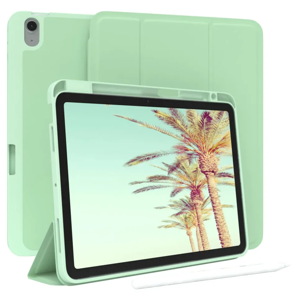 EAZY CASE iPad Air 4 Air 5 Smartcase Hell Grün Stifthalter