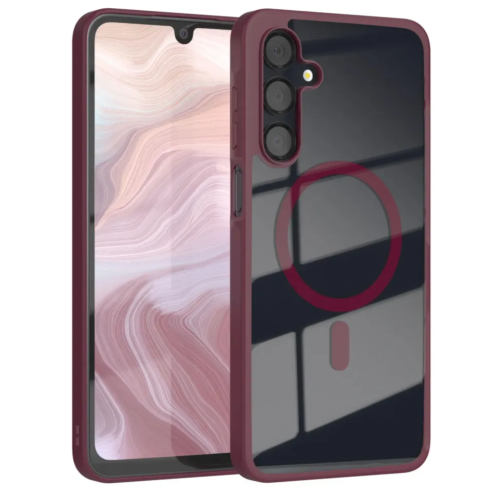 EAZY CASE Galaxy A16 Handyhülle Beere Qi Hybrid