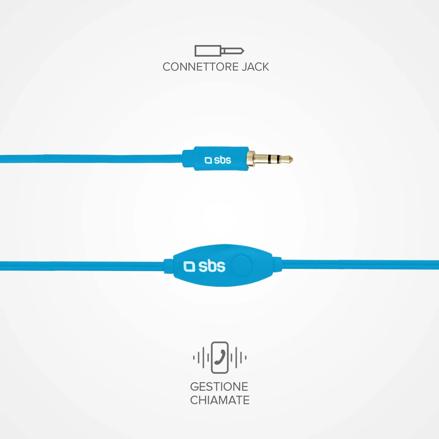 SBS Studio Mix 10 In-Ear Kopfhoerer Schwarz mit Mikrofon