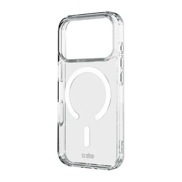 SBS iPhone 17 Pro Max Hülle transparent magnetisch