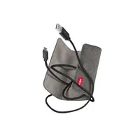 SBS Micro-USB Ladekabel 1m mit Reise-Etui Daten