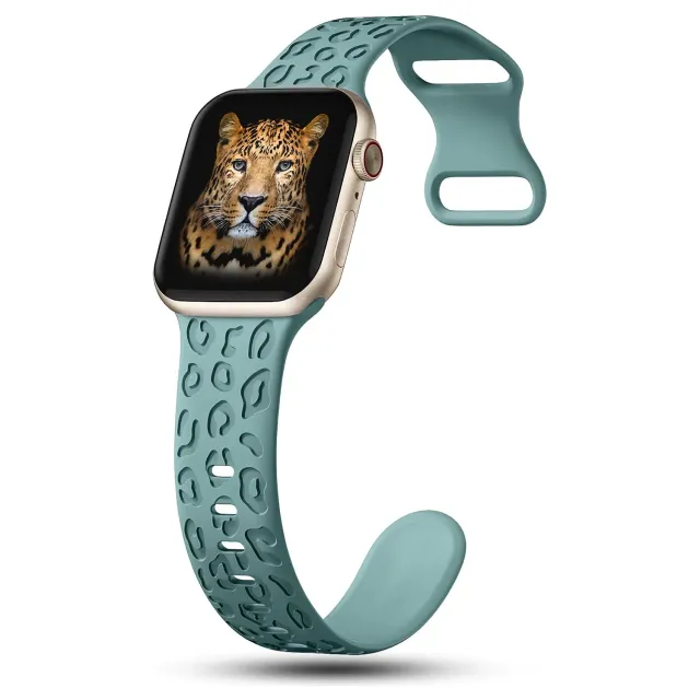 arktisband Leopard Apple Watch Armband Silikon