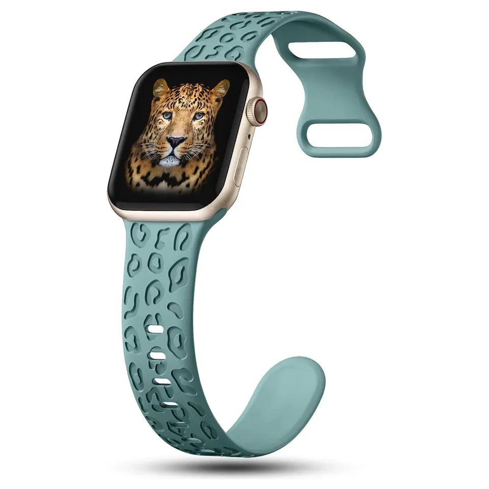 arktisband Leopard Apple Watch Armband Silikon