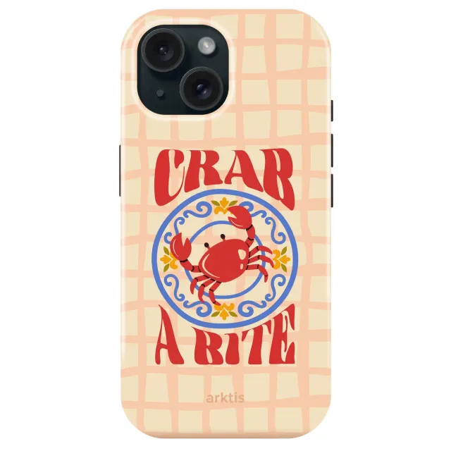 arktis iPhone 15 Hülle Crab MagSafe