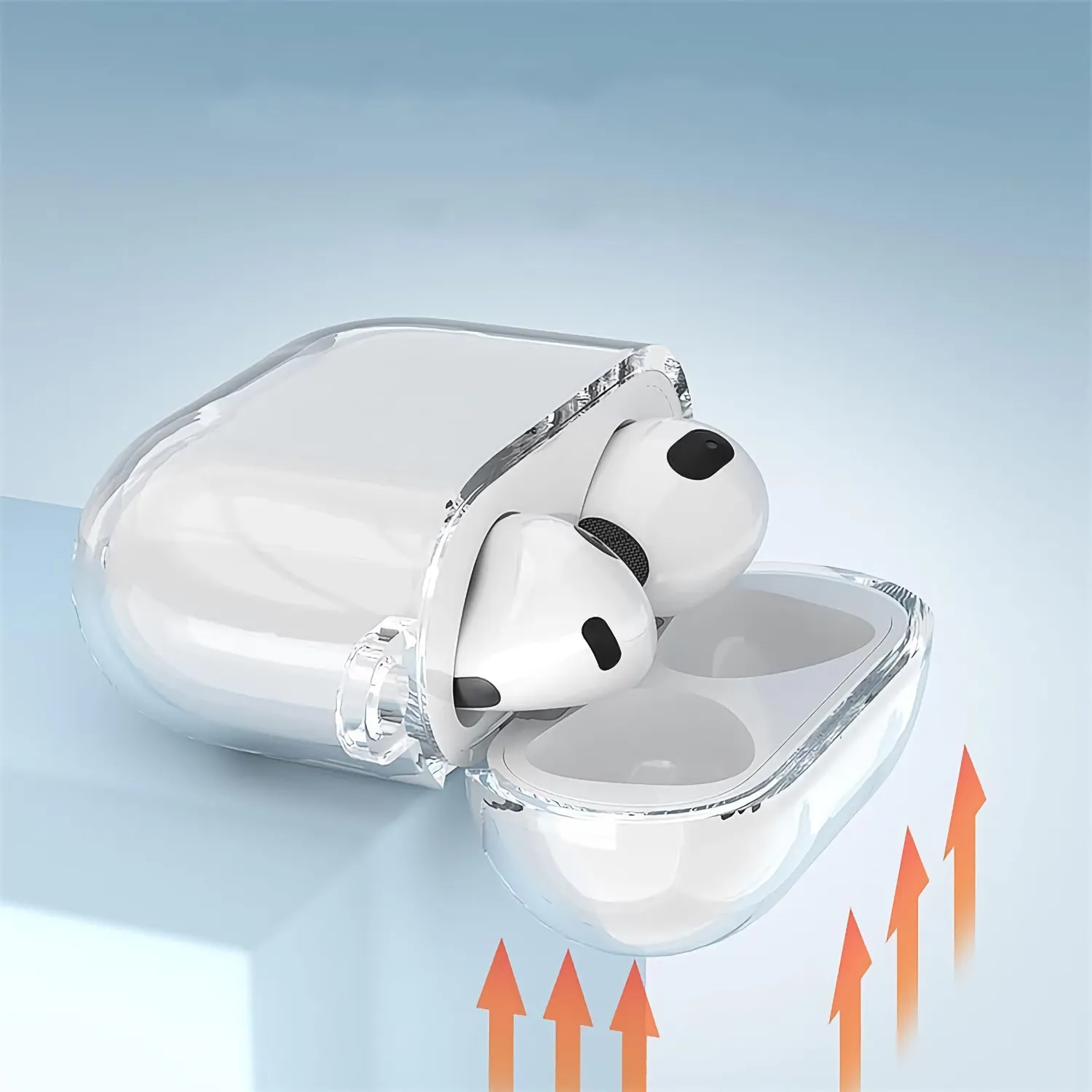 arktis Air Case AirPods 4 / 5 Hülle transparent