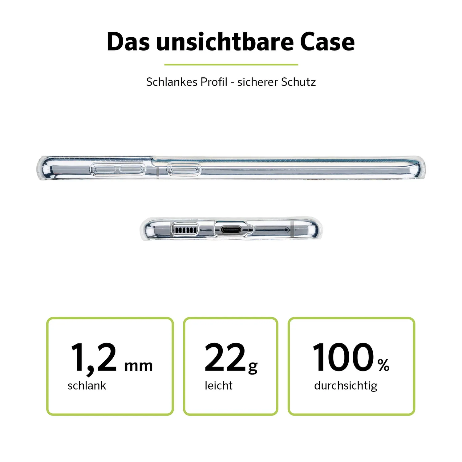 Artwizz Basic Clear Case Galaxy A13 Hülle transparent klar