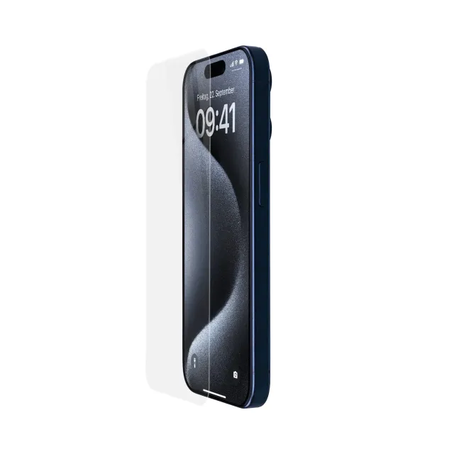 Artwizz SecondDisplay iPhone 16/15 Panzerglas klar