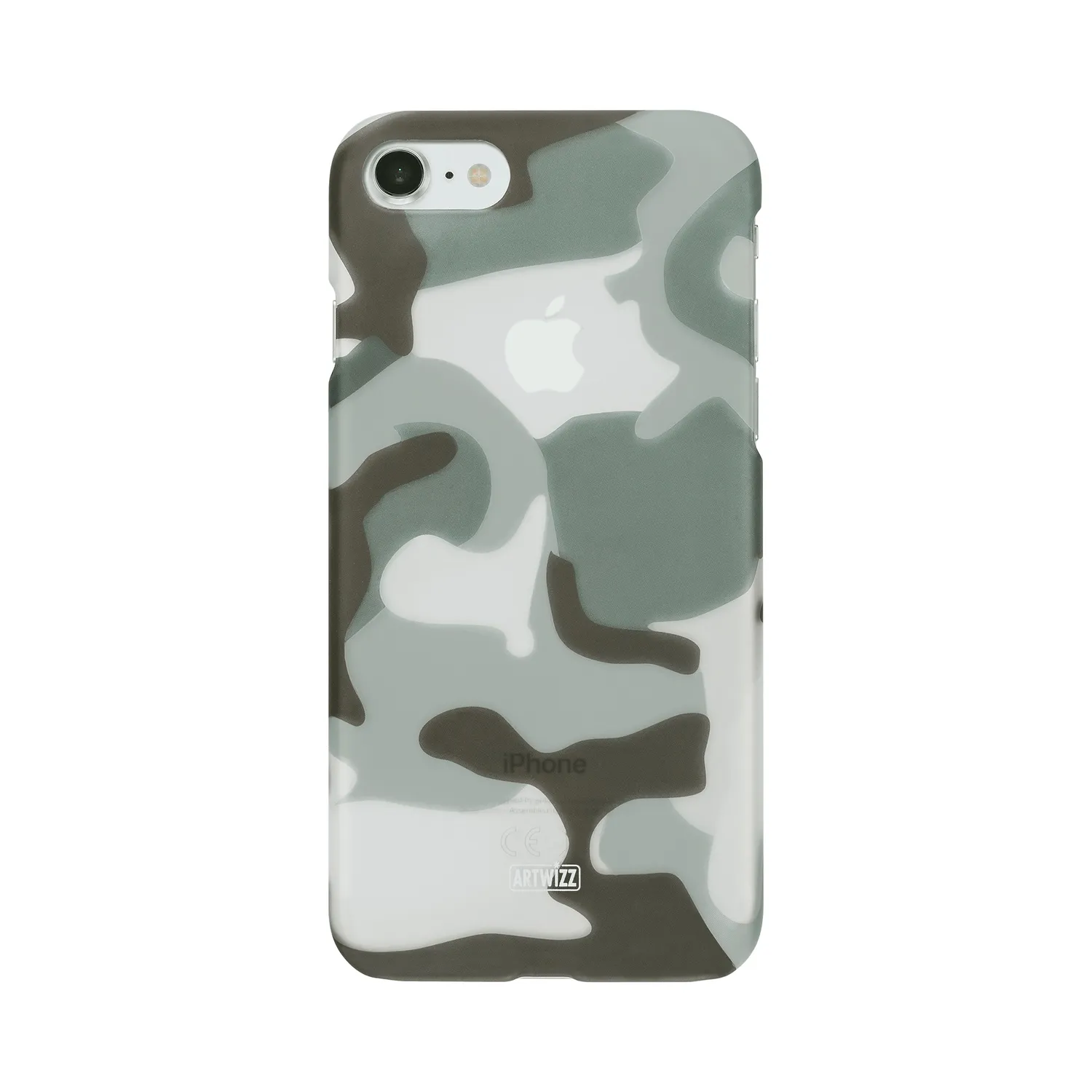 Artwizz Camouflage Clip iPhone SE 2022/2020/8/7 Hülle Tarnmuster