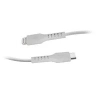 SBS Lightning USB-C Kabel 2 m iPhone Ladekabel MFi weiß