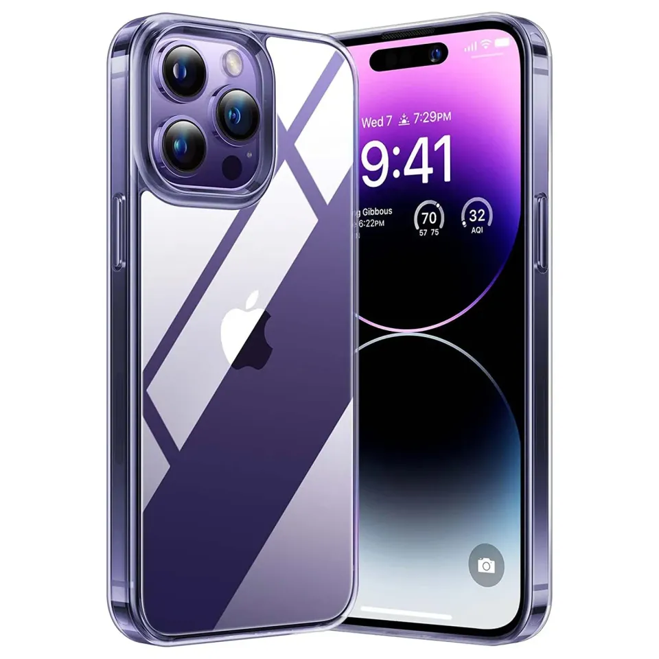 arktis Invisible Air iPhone 14 Pro Max transparente Hülle dünn