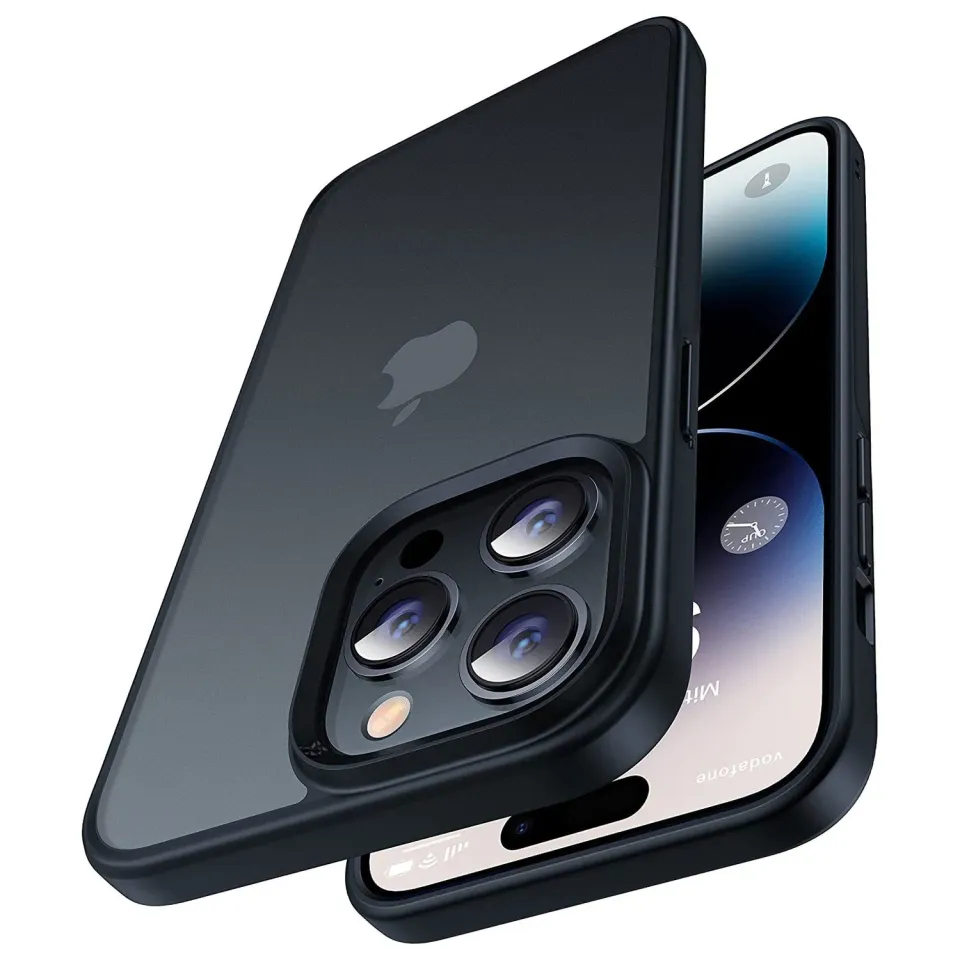 arktis Sector Slim iPhone 15 Pro Hülle Full Black