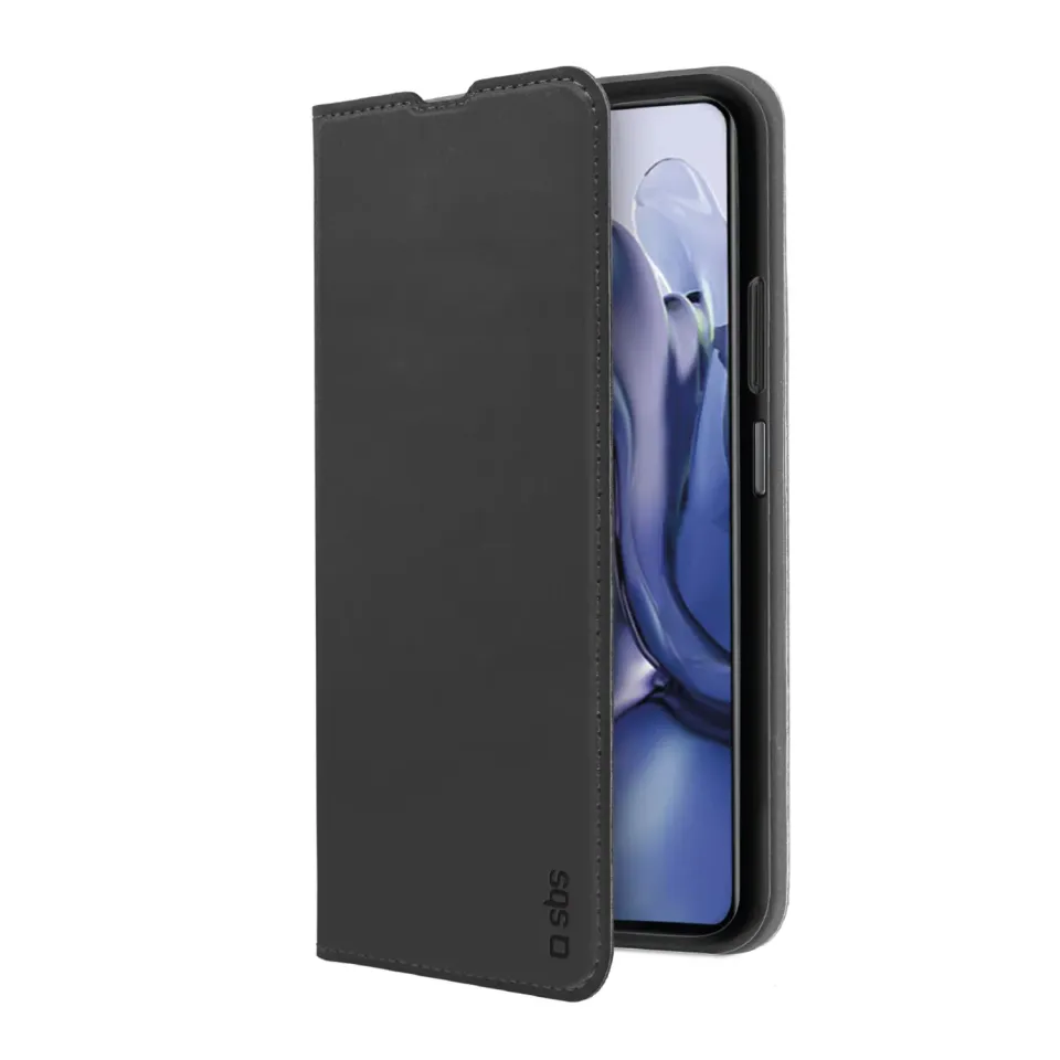 SBS Book Wallet Lite Klapphülle Xiaomi 11T schwarz