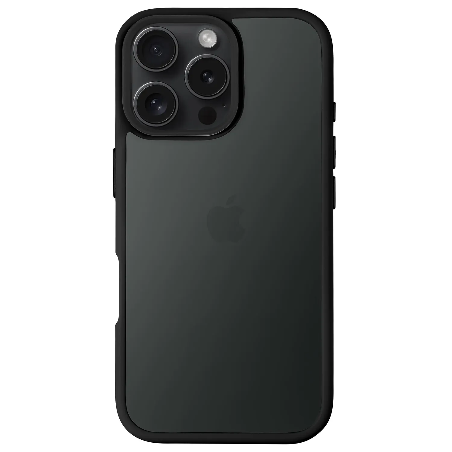 arktis iPhone 16 Pro Max Hülle Solid Case Schwarz matt