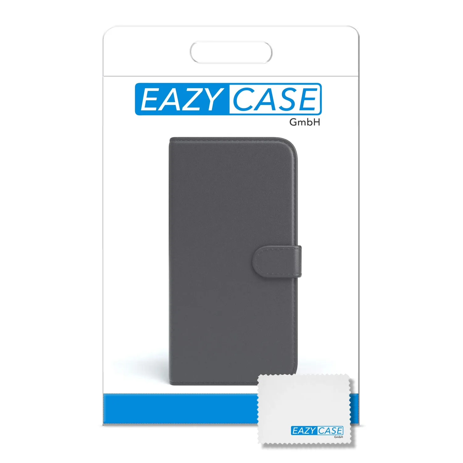 EAZY CASE Samsung Galaxy S10e Book Tasche Anthrazit