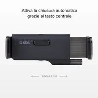 SBS Lüftungs Autohalter Handy bis 80mm Metall