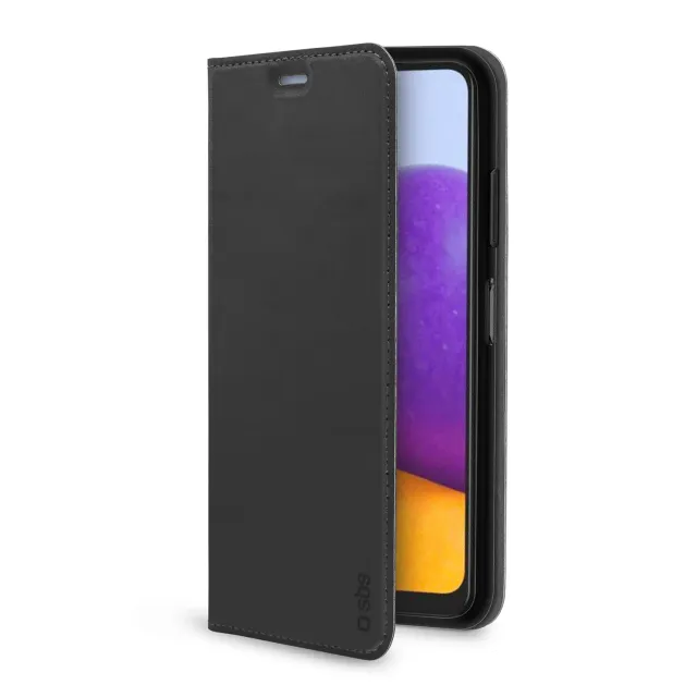SBS Book Wallet Lite Handyhülle Samsung Galaxy A22 5G schwarz