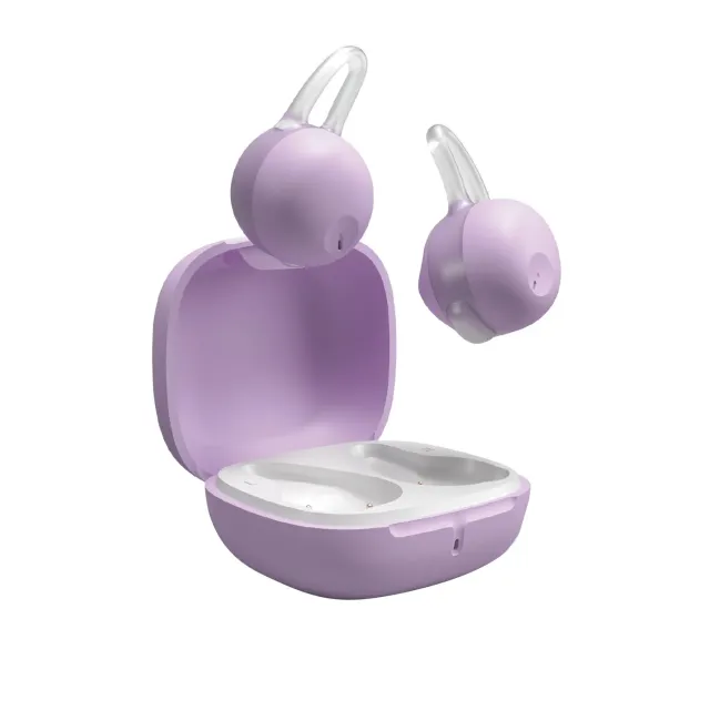 SBS OWS Open-Ear Kopfhörer rosa mit Case