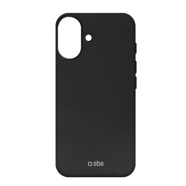 SBS D3O Handyhülle iPhone 16 schwarz stoßsicher