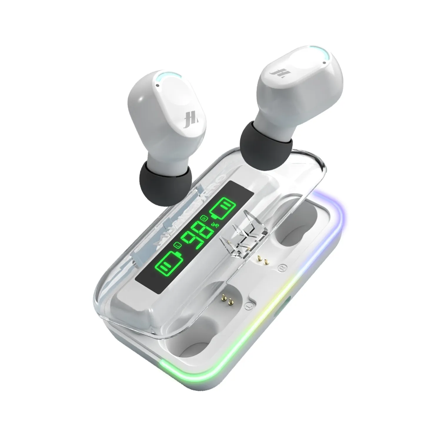 SBS Kombo TWS Kopfhörer Bluetooth mit Ladebox LCD