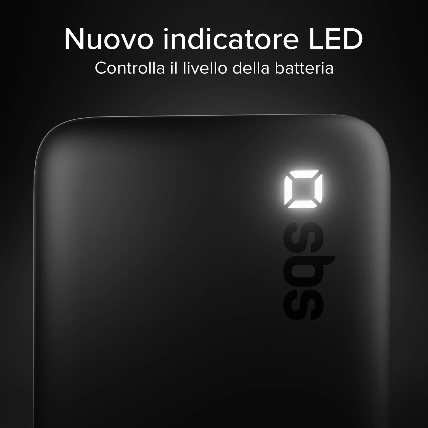 SBS High Density Powerbank 10000mAh USB-C kompakt