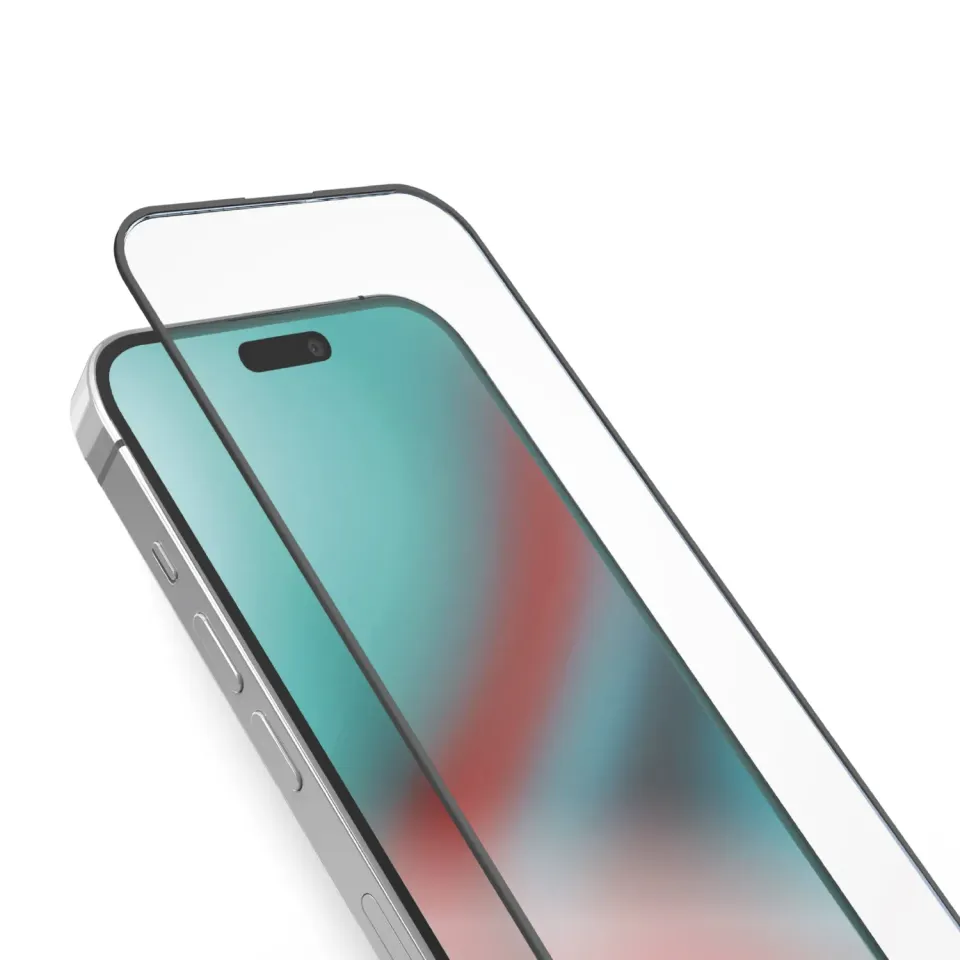 SBS Panzerglas für iPhone 16 Pro Max Schwarz Full Cover