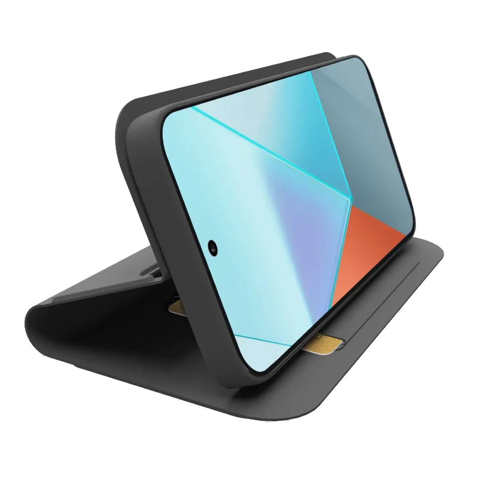 SBS Xiaomi Redmi Note 13 Pro 5G Hülle schwarz Wallet Smooth