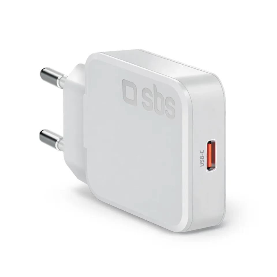 SBS 30W USB-C Wandladegerät GaN PD ultra-slim MacBook