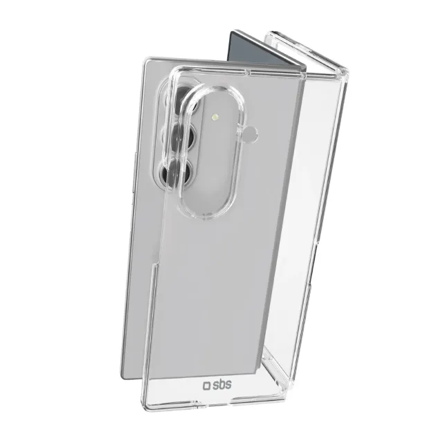 SBS Hybrid Case Samsung Z Fold 7 Hülle transparent