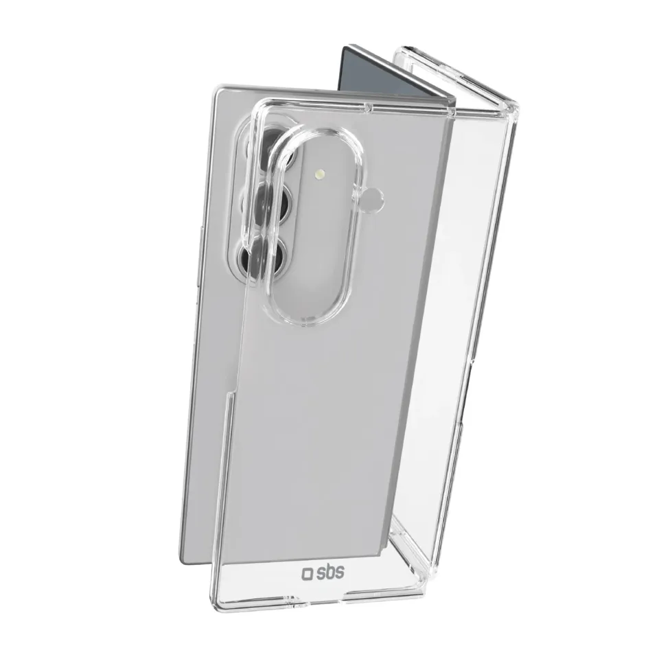 SBS Hybrid Case Samsung Z Fold 7 Hülle transparent