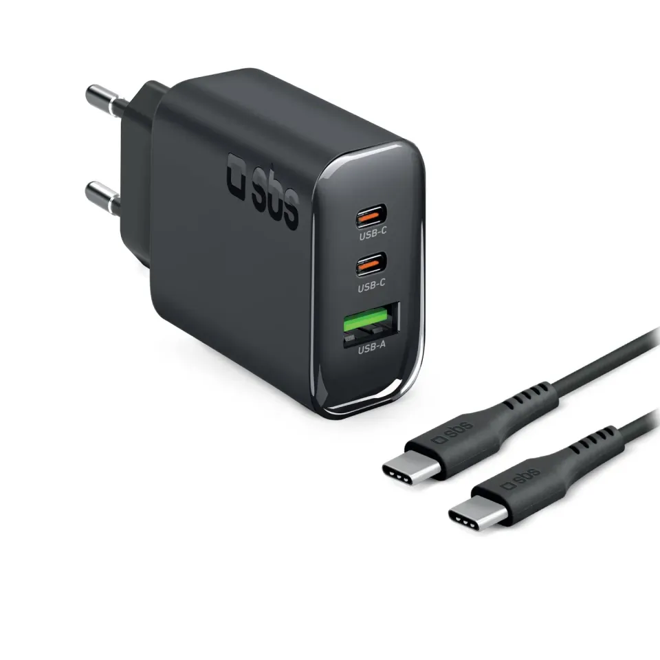 SBS 140W Lade-Kit Ladegerät USB-C 2m PD PPS