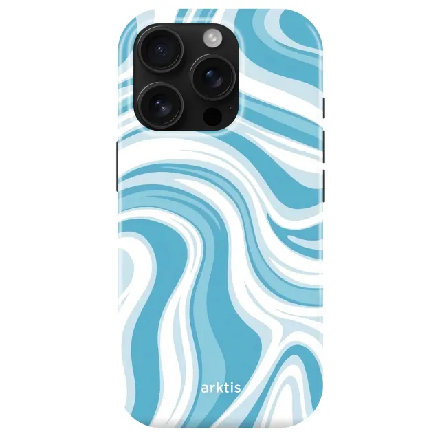 arktis iPhone 14 Pro Max Hülle Blue Lagoon MagSafe