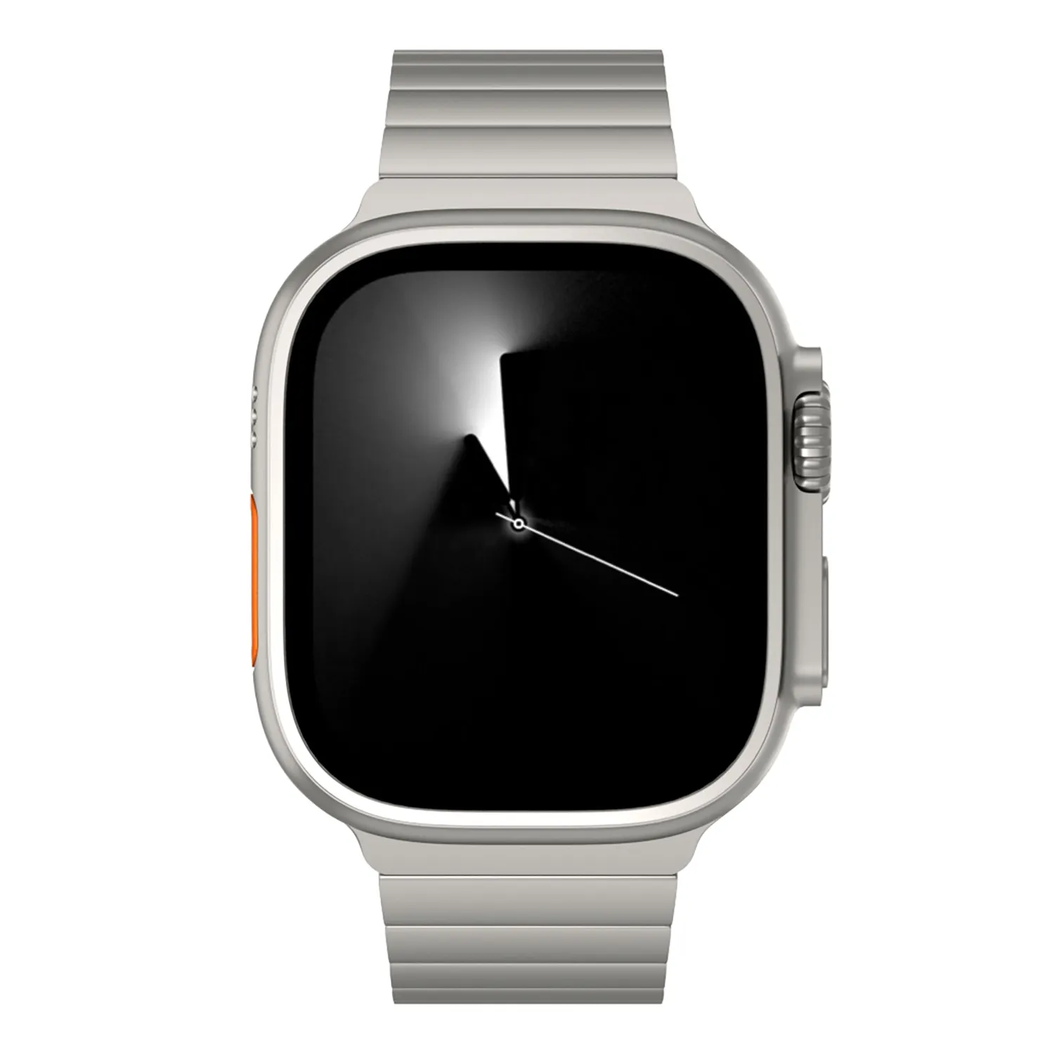 arktisband Phantom Apple Watch Ultra Titanarmband Schwarz