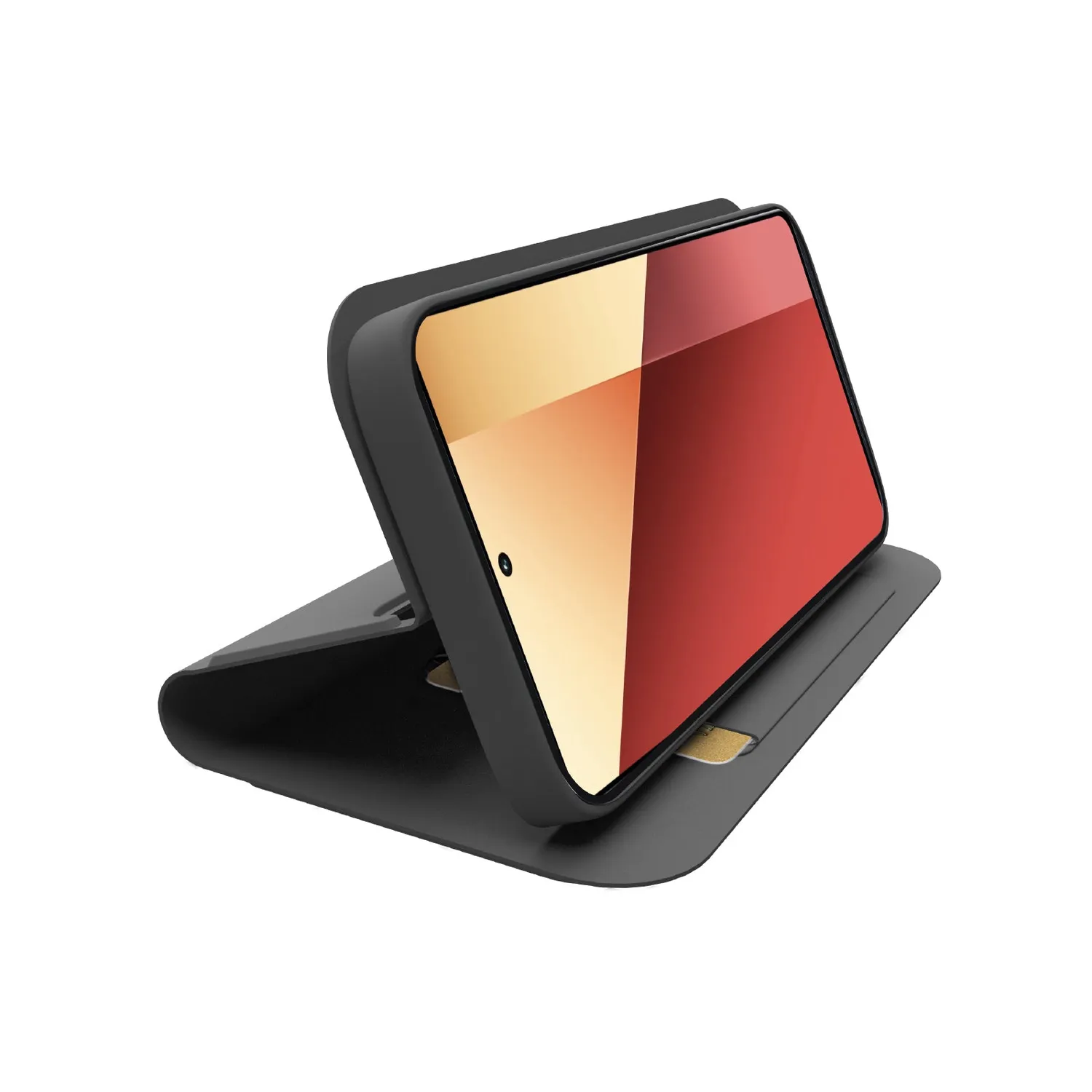 SBS Wallet Smooth Redmi Note 13 4G Klapphülle schwarz