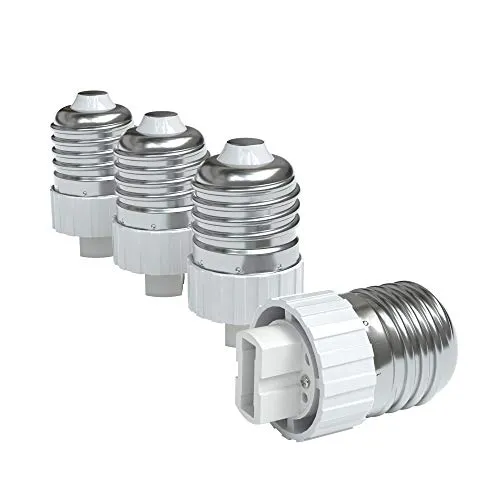 EAZY CASE E27 auf G9 Adapter Weiß 8er Set