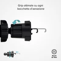 SBS Autohalterung Lüftung Handyhalter 360° universal