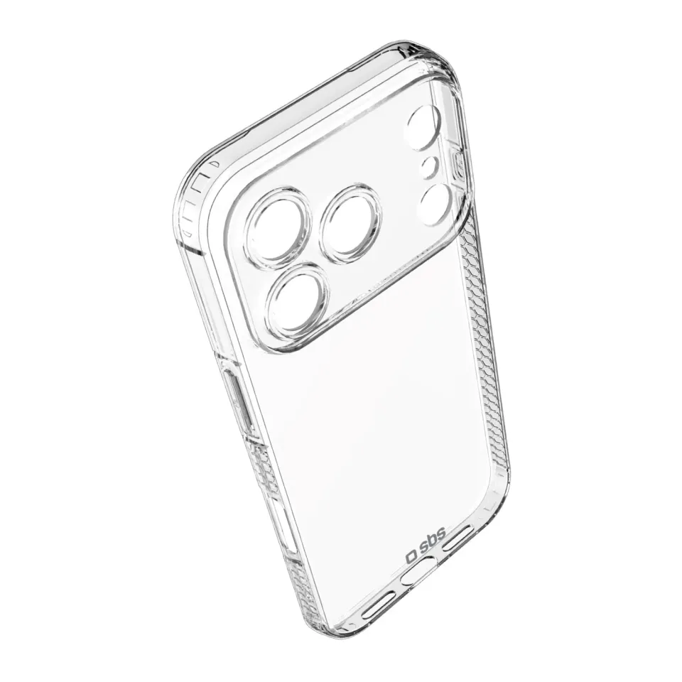 SBS Extreme X2 iPhone 17 Pro Max Hülle transparent