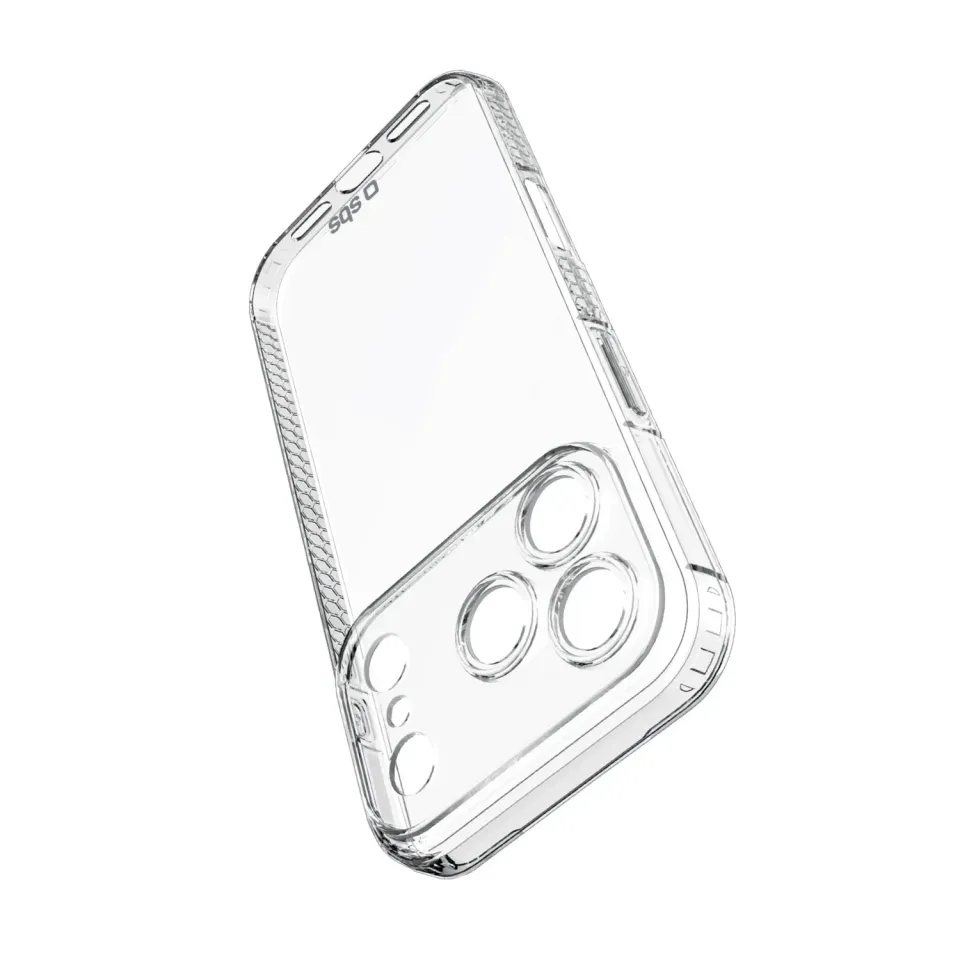 SBS Extreme X2 iPhone 17 Pro Hülle transparent 2 Meter