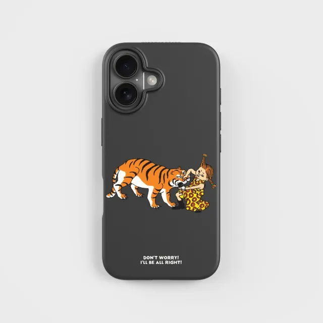 agood company PLNTPRTCT iPhone 16 Handyhülle I'll be all right Pippi