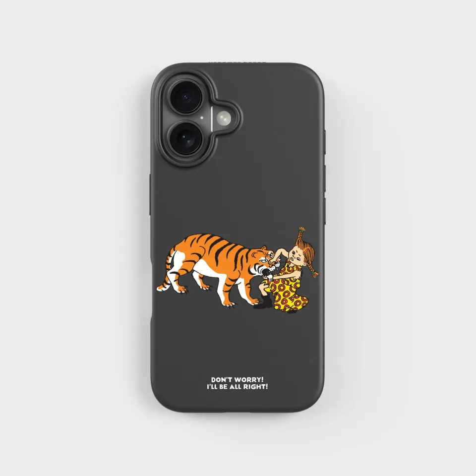 agood company PLNTPRTCT iPhone 16 Handyhülle I'll be all right Pippi